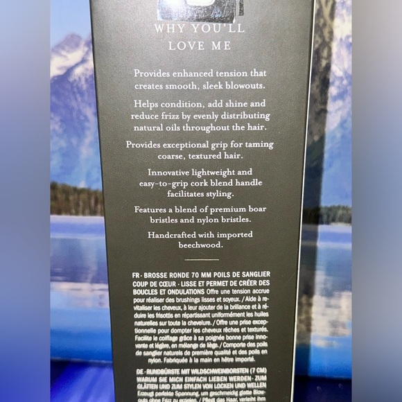 NIB NWT Drybar Full Keg Boar Bristle 2.75” Round Hair Brush Authentic $85+ - Picture 8 of 12